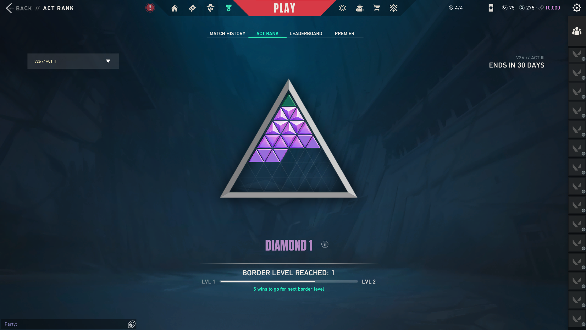 Diamant I → Ascendant I